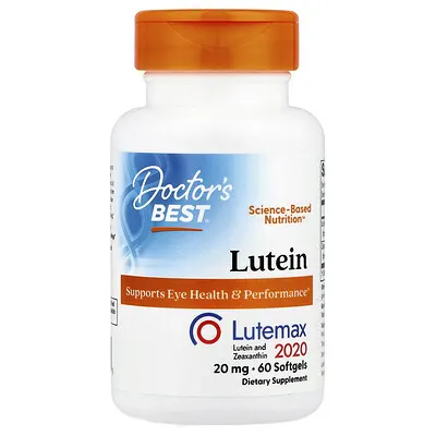 Doctor's Best (닥터스베스트), 루테인, Lutemax 2020, 소프트젤 60정