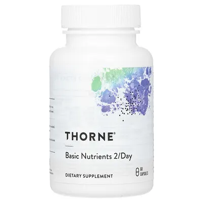 Thorne (쏜리서치), 기본 영양소 2/데이, 캡슐 60정