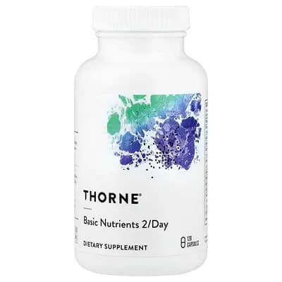 Thorne (쏜리서치), 기본 영양소 2/일, 캡슐 120정